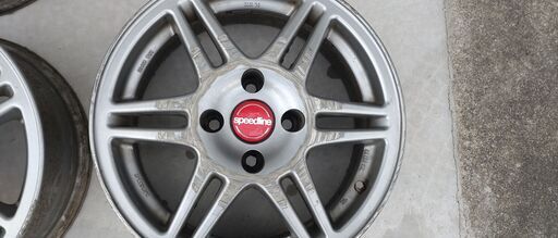 【傷あり】スピードライン クロノ　SPEEDLINE CHRONO　15インチ　4本セット　プジョー106・シトロエンサクソ用