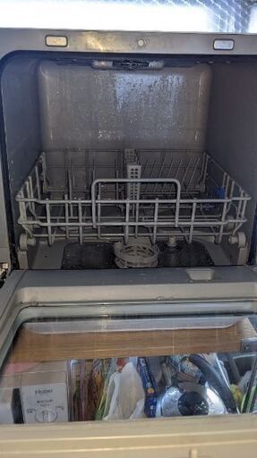 シロカ 食洗機（SS-M151 シルバー） 洗剤10袋・給水用ホース付