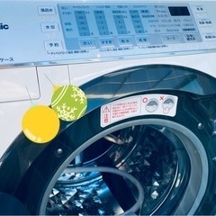 【ネット決済・配送可】Panasonic♡ドラム式洗濯機/９kg