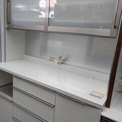 ★pamouna/パモウナ/2面レンジボード/ハイカウンタータイプ/セカンドハウス使用/収納力抜群★