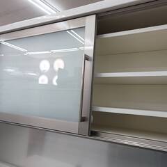 ★pamouna/パモウナ/2面レンジボード/ハイカウンタータイプ/セカンドハウス使用/収納力抜群★