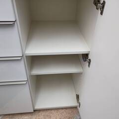 ★pamouna/パモウナ/2面レンジボード/ハイカウンタータイプ/セカンドハウス使用/収納力抜群★