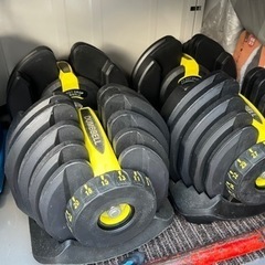 ダイヤル可変式　ダンベル　40kg×2