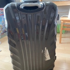 【ネット決済】スーツケース　3〜4泊用　グレー　※ジャンク品
