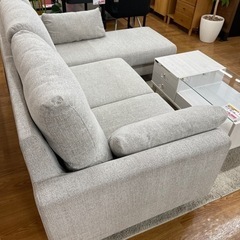 カウチソファ【店頭取引限定】【中古品】早い者勝ち！！🚛足立区近郊配送可能！！