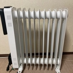 オイルヒーター、買って2、3回しか使ってないです。