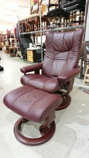 EKORNES｜エコーネス｜ウイングM｜オットマン付｜ストレスレスチェア