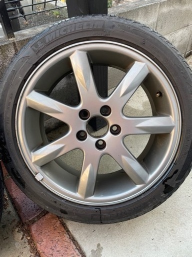 車のパーツ ボルボ Volvo 850R 純正17inch ボランズ 中古