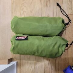 寝袋５つ　インフレータピロー２つ　セット