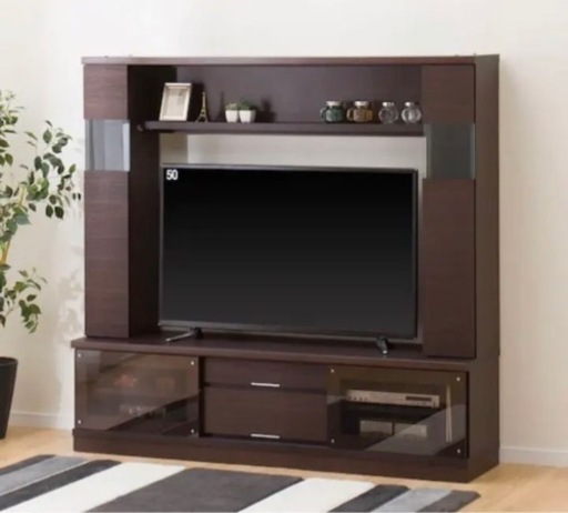【ニトリ】テレビボード(カネロ 170セット DBR) 55型テレビ対応