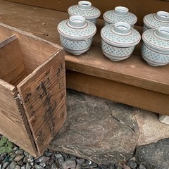 茶碗蒸し　器　6セット　木箱　