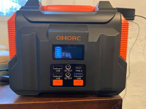 OMORC ポータブル電源　 OD310A  ２台　断捨離中　リチュムイオンバッテリー