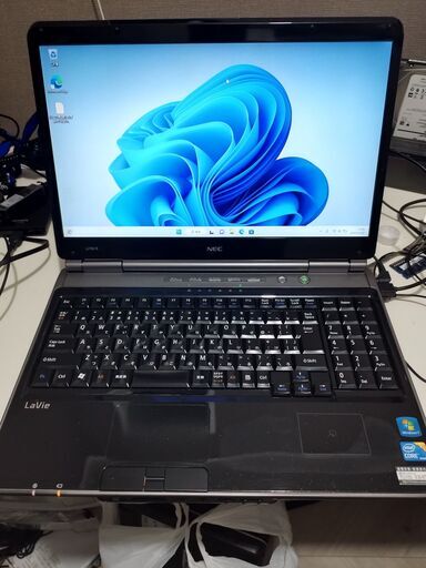 全国　6ヶ月保証（Windows 11+Office2021年）NEC LAVIE　BLACK　LL750/B