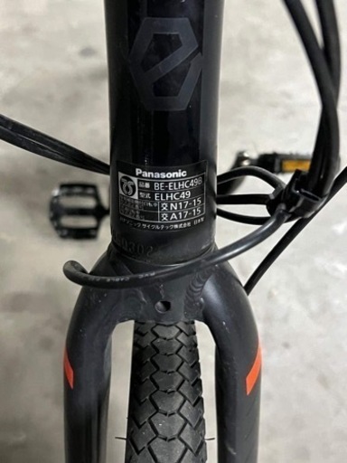 Panasonic パナソニック BE-ELHC49B ジェッター 電動アシスト自転車 e