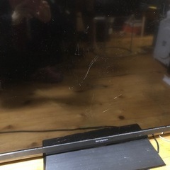 SHARP  液晶テレビ　４０型　ジャンク貰って下さい