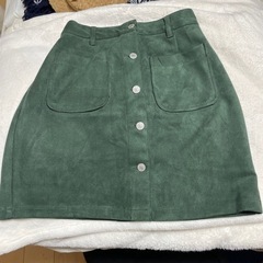 スカート　緑