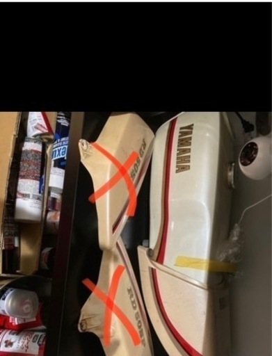 ヤマハRD50sp タンクテールカウルセット ヤマハRD50sp タンクテールカウルセット