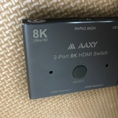 HDMI 切替器 8K 60Hz 2.1規格 2入力1出力 単方...
