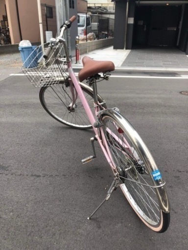 GEO×CROSS[ジオクロス]27吋 シティーサイクル 外装6段/モスグリーン