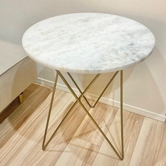 zara 大理石　ホワイト　サイドテーブル ZARA HOME⭐︎大理石 サイドテーブル