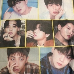 BTS 新聞一面広告