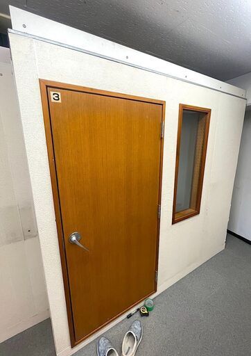 1月倉庫整理セール！！旧式カワイナサール4.6畳 防音室 -35db、設置費込み!！