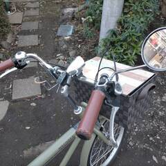 ミニベロ　カーゴ自転車