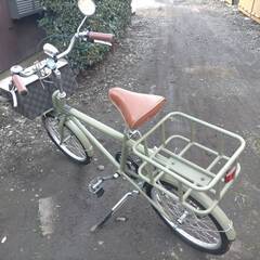 ミニベロ　カーゴ自転車