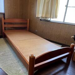 木製 シングル ベッド