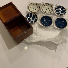 小皿 箱付き