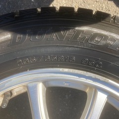 スタッドレスタイヤホイル付き4本　