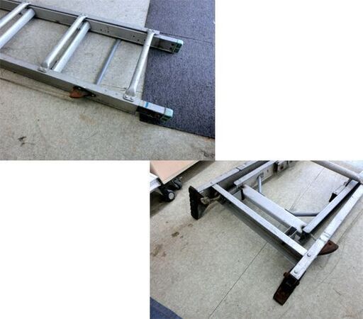 NAKAO 8m 二連伸縮はしご スカイライト MED型 ナカオ 2連 ハシゴ