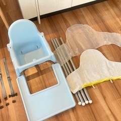 (お取引決まりました)IKEA アンティロープ 子供用イス ハイ...