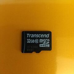 32GB microSDカード クラス10 Transcend 
