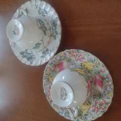 HOYA Bone China のティーカップセット (300円...