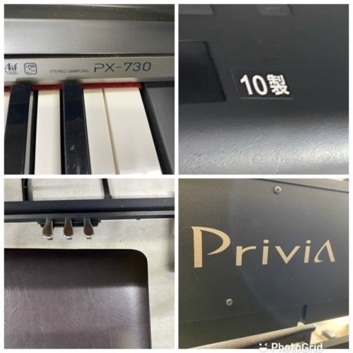 お薦め品‼️カシオ電子ピアノPX-730BK 2010年 | madanille.com