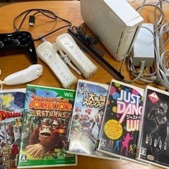 【取りに来てくれる方限定】Wii 本体Wiiソフト