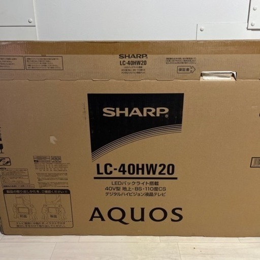 人気スポー新作 SHARP 40インチ AQUOS 液晶テレビ