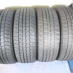 冬 スバル PCD100 トヨタ【富山】16インチ インプレッサ BRZ レガシィ 86 ハチロク プリウス カローラ カルディナ セリカ 205/55R16 日本製ダンロップ 4本