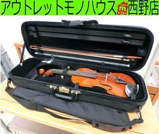 Pygmalius DERIUS バイオリン DV-90 2003 4/4サイズ archet 弓 ピグマリウス デリウス ケース付き 動作未確認 札幌市 西区