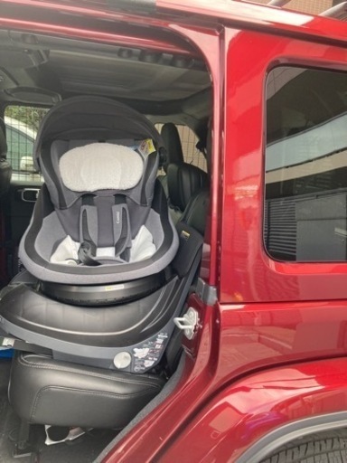 コンビチャイルドシート　ISOFIX