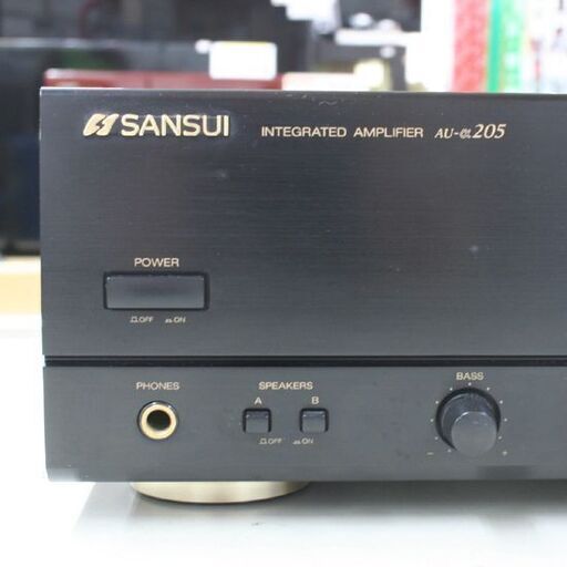 動作確認済み サンスイ プリメインアンプ AU-α205 CDダイレクト PHONO