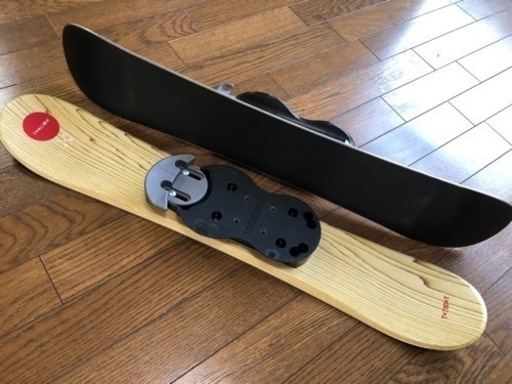 新品未使用 ショートスキー 板 スノボブーツ用 大人用 ファンスキー スキー ボード