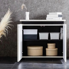 新品サイドボード大理石調