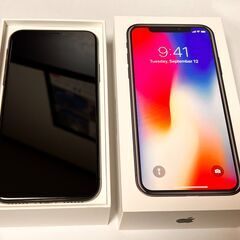 ☆★ 超美品、iphone X　６４GＢ　スペースグレイ　ドコモ...