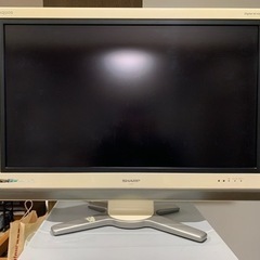【0円】液晶テレビSHARP LC-32D30  2008年製