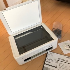 プリンター EPSON PX-045A 黒インク難あり