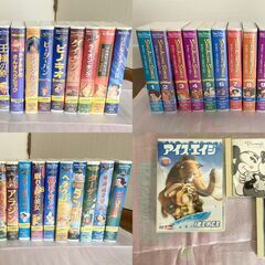 Disney ディズニー アニメ、映画 VHSテープ  まとめて...