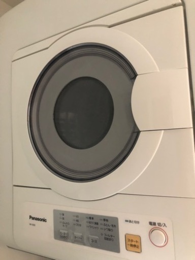 パナソニック乾燥機5キロ 2018年製\u0026パナソニック台