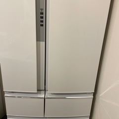 【美品】三菱　冷凍冷蔵庫MR-RX46A-W1 福岡市内引き取り希望